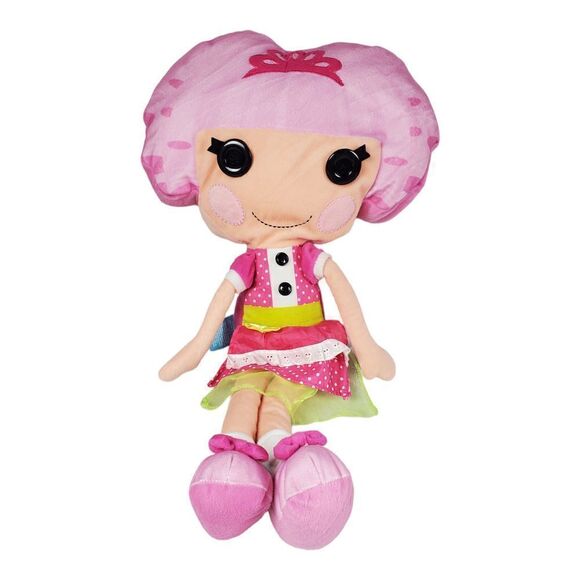 LalaLoopsy Doll Plush Pillowtime Pals Zipped Pocket Pink Pillow 28" Novelty Fun - Picture 1 of 14